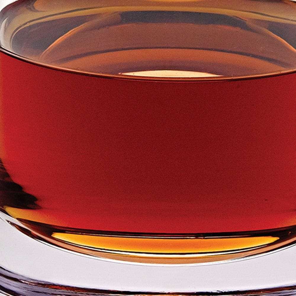 Mouth Blown European Crystal Decanter 28 Oz - Homeroots - Flyclothing LLC