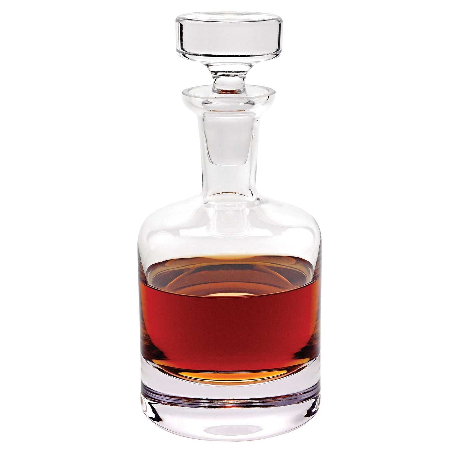 Mouth Blown European Crystal Decanter 28 Oz - Homeroots - Flyclothing LLC