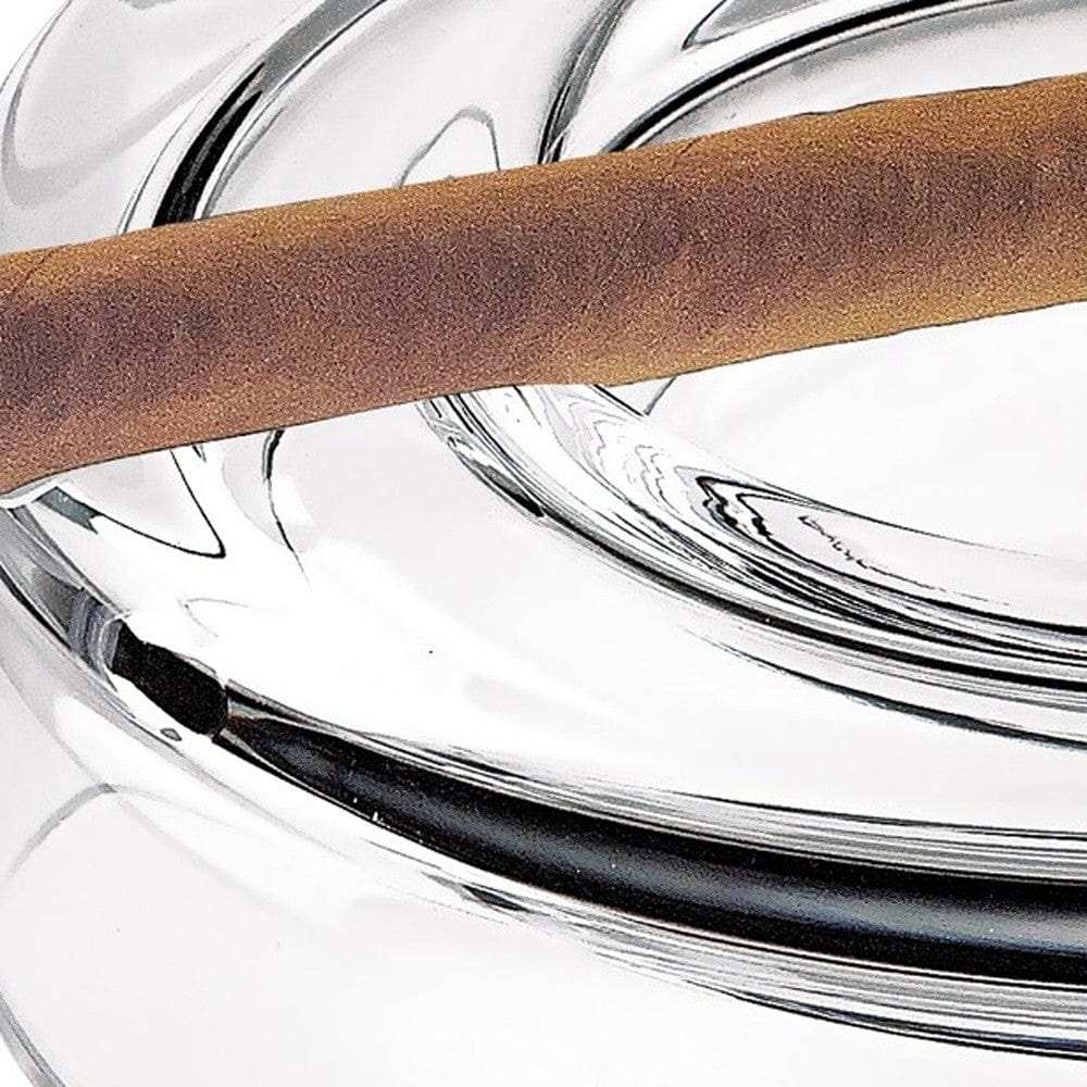 Mouth Blown European Crystal Cigar Ash Tray - Homeroots - Flyclothing LLC