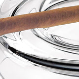 Mouth Blown European Crystal Cigar Ash Tray - Homeroots
