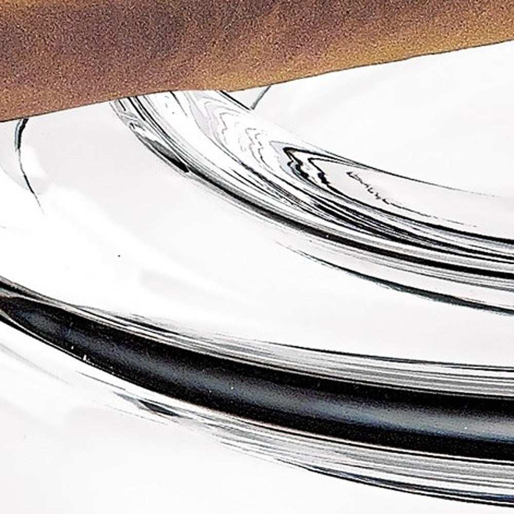 Mouth Blown European Crystal Cigar Ash Tray - Homeroots - Flyclothing LLC