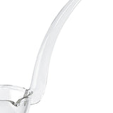 7" Mouth Blown Crystal Gravy Ladle - Homeroots