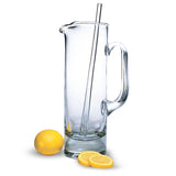 Mouth Blown European Crystal Martini Pitcher And Stirrer  54 Oz - Homeroots
