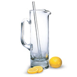 Mouth Blown European Crystal Martini Pitcher And Stirrer  54 Oz - Homeroots
