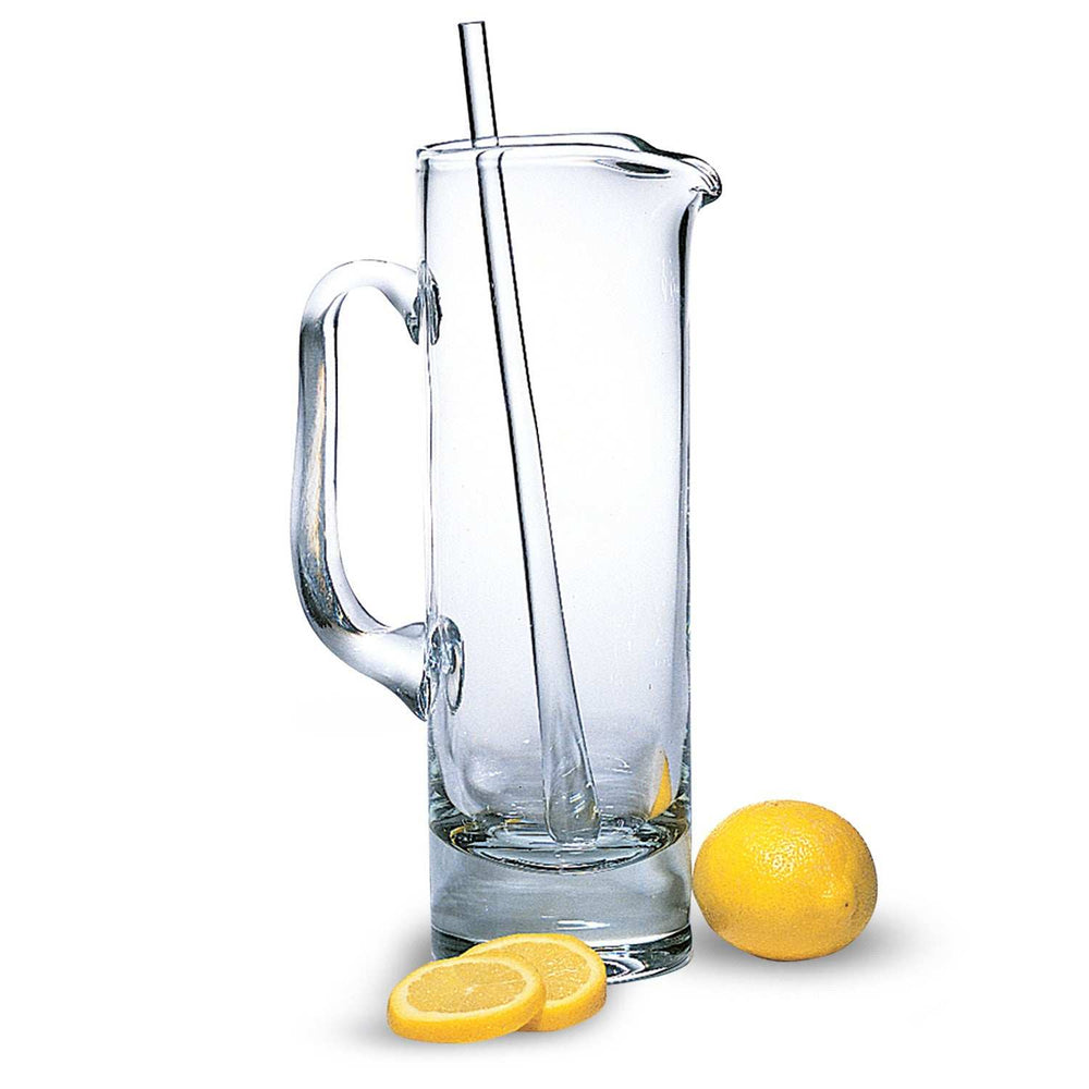 Mouth Blown European Crystal Martini Pitcher And Stirrer 54 Oz - Homeroots - Flyclothing LLC