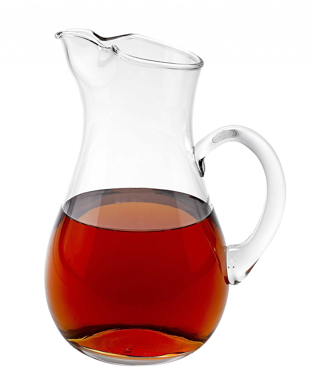 Mouth Blown Ice Tea  Martini Or Water Glass Pitcher  36 Oz - Homeroots