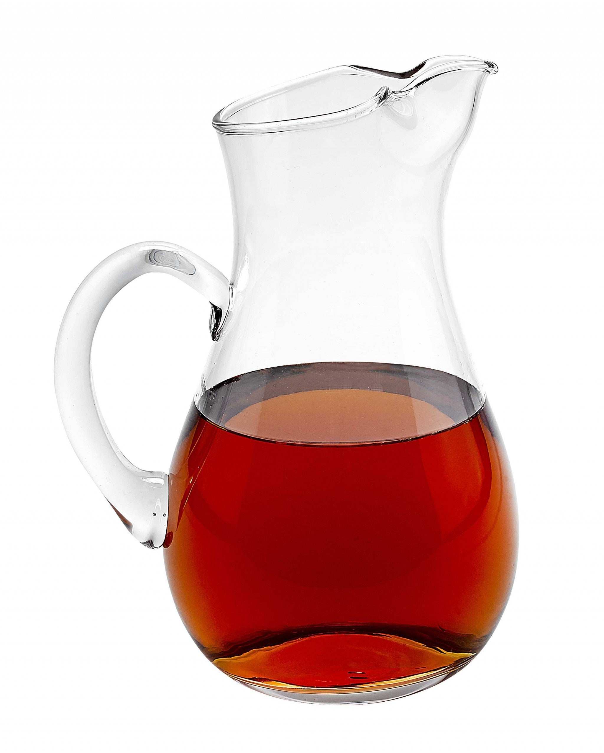 Mouth Blown Ice Tea Martini Or Water Glass Pitcher 36 Oz - Homeroots - Flyclothing LLC