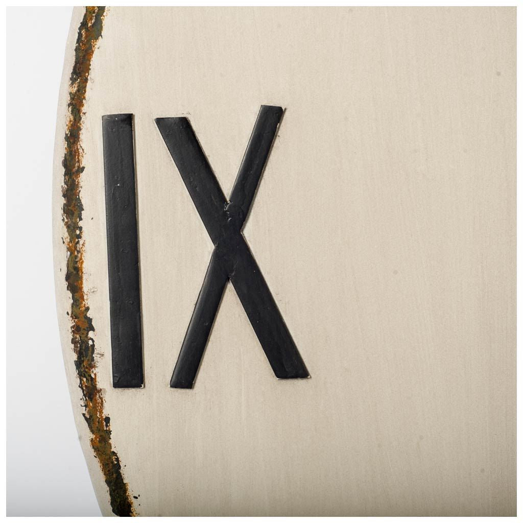 3" Circle Black Wood Analog Wall Clock - Homeroots - Flyclothing LLC