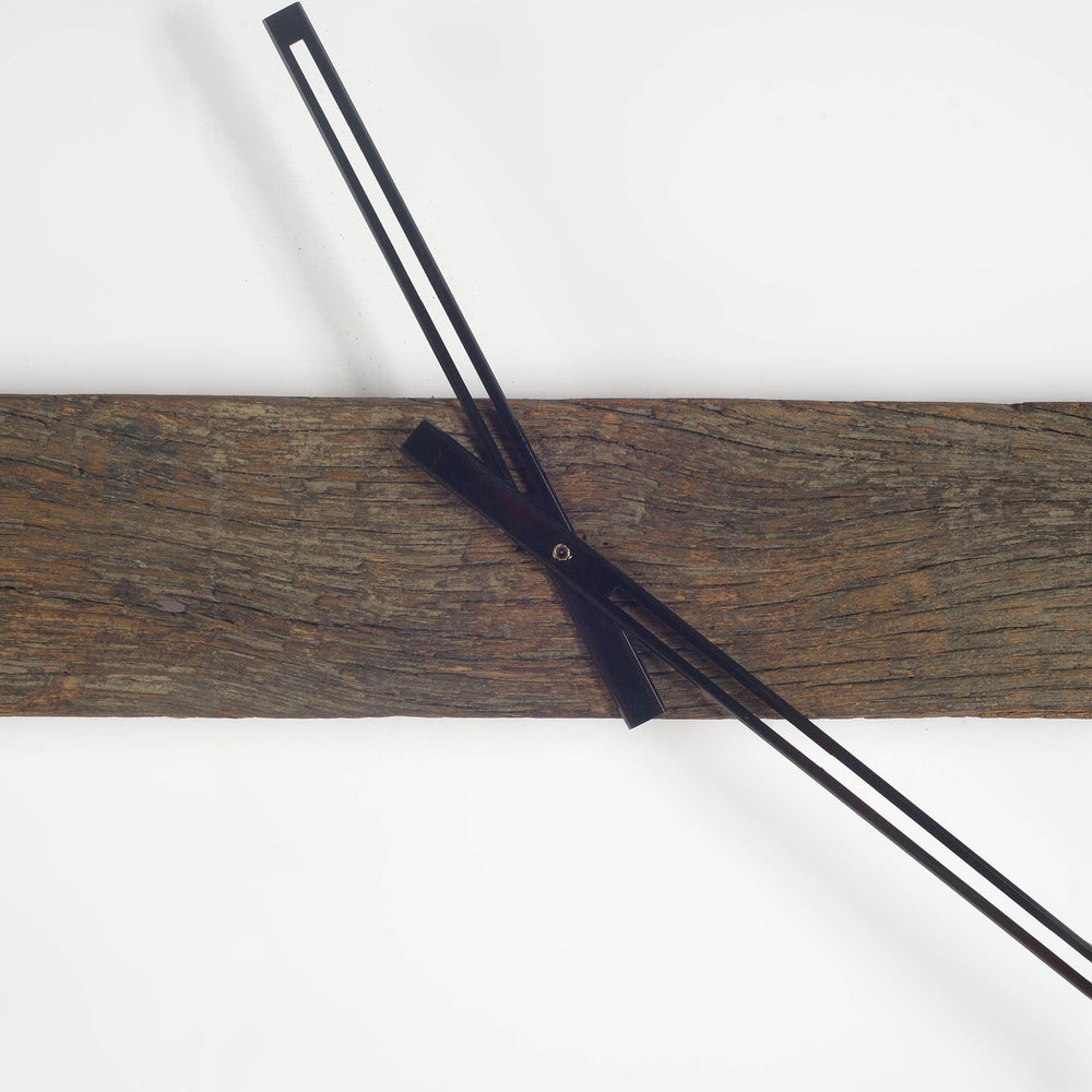 2" Circle Black Metal Skeleton Wall Clock - Homeroots - Flyclothing LLC