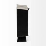 Black Metal Square Desk Table Clock - Homeroots - Flyclothing LLC