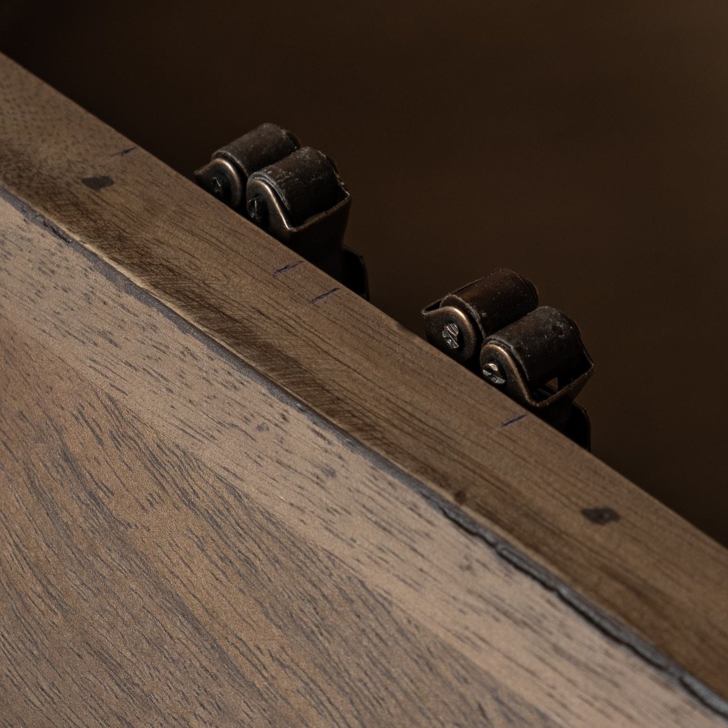 48" Brown Solid And Manufactured Wood Hexagon Coffee Table - Homeroots - Flyclothing LLC