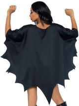 Gothic Glitter Spider Web Costume Poncho