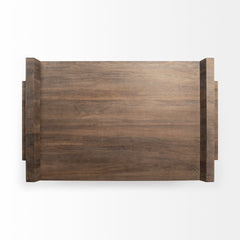 36" Brown Coffee Table - Homeroots