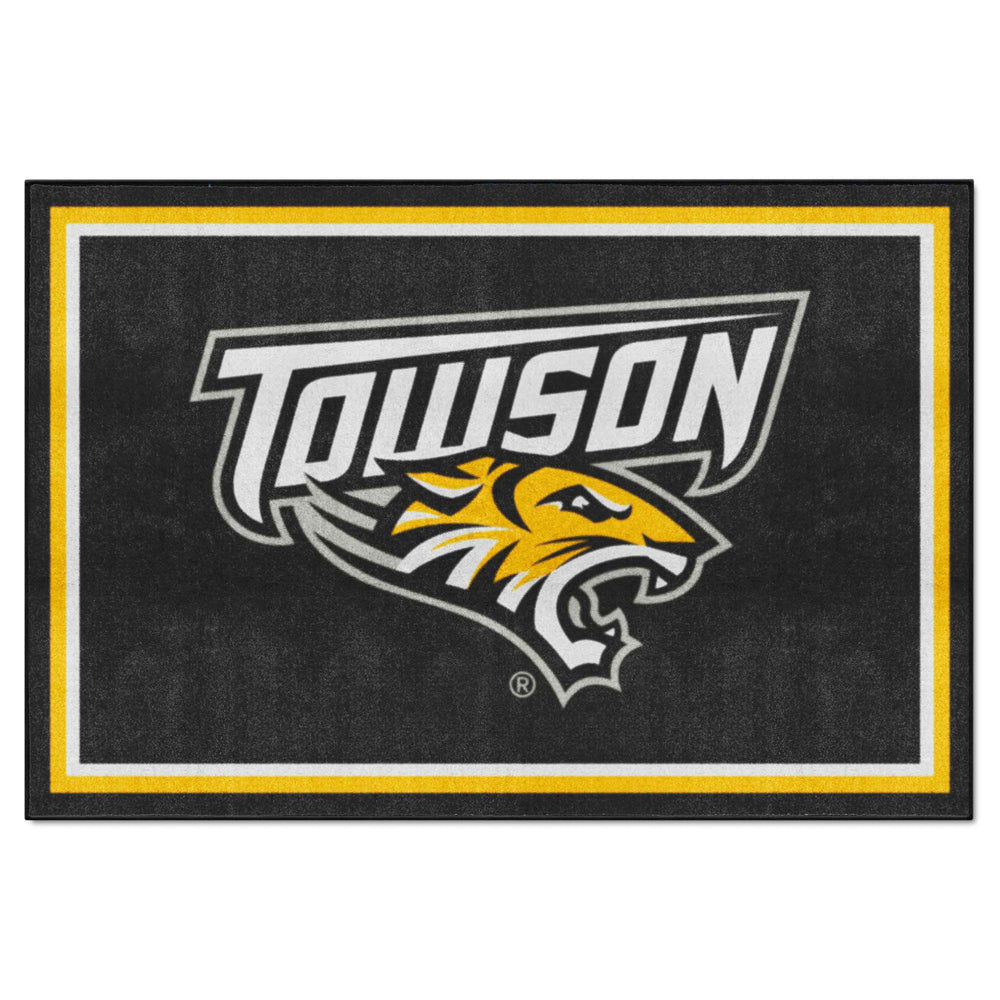 Towson Tigers 5ft. x 8 ft. Plush Area Rug - Towson