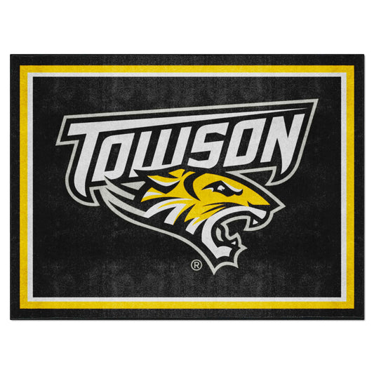 Towson Tigers 8ft. x 10 ft. Plush Area Rug