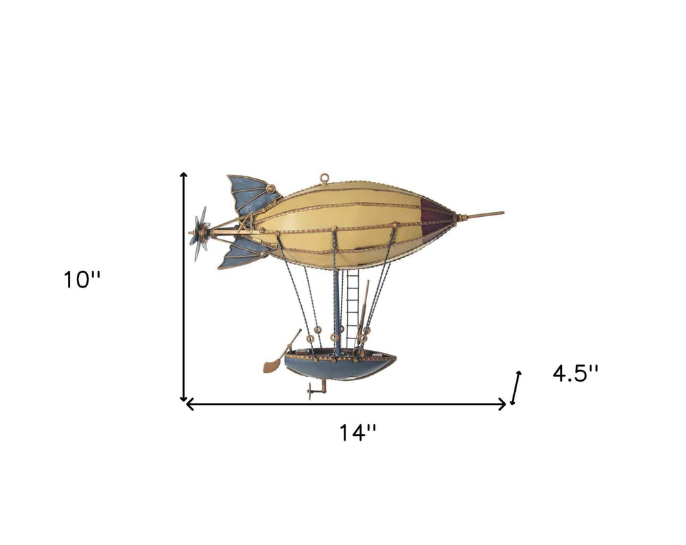 Steampunk Airship Metal Model - Homeroots - Flyclothing LLC