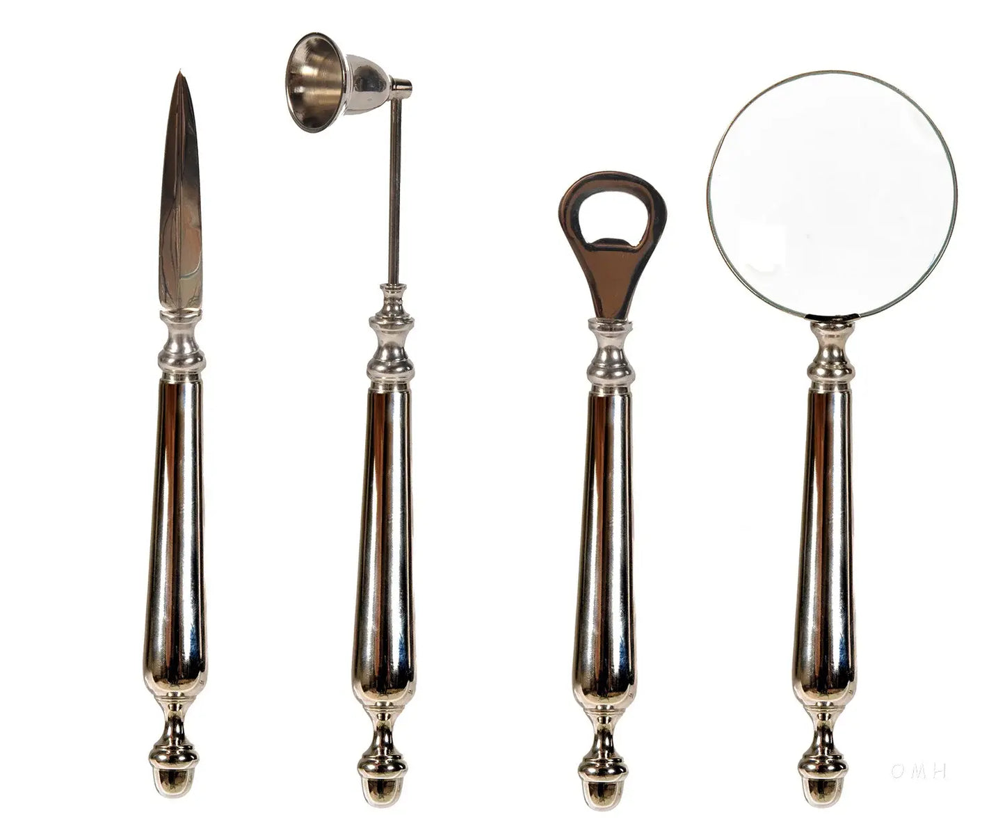 Magnifying Glassletter Openerbottle Openerand A Candle Snuffer Functional Decor - Homeroots - Flyclothing LLC