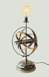 17" Bronze Metal Standard Table Lamp - Homeroots - Flyclothing LLC