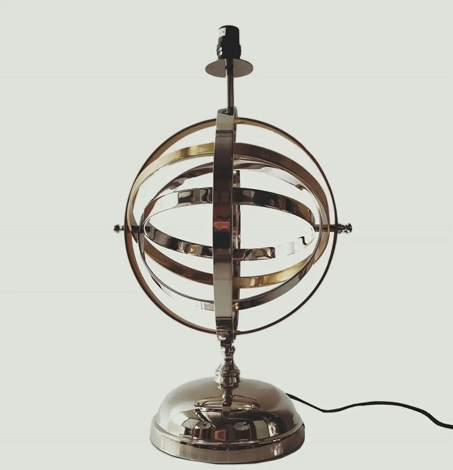 17" Bronze Metal Standard Table Lamp - Homeroots - Flyclothing LLC