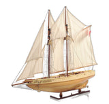 Bluenose Model In Light Brown Finish - Homeroots
