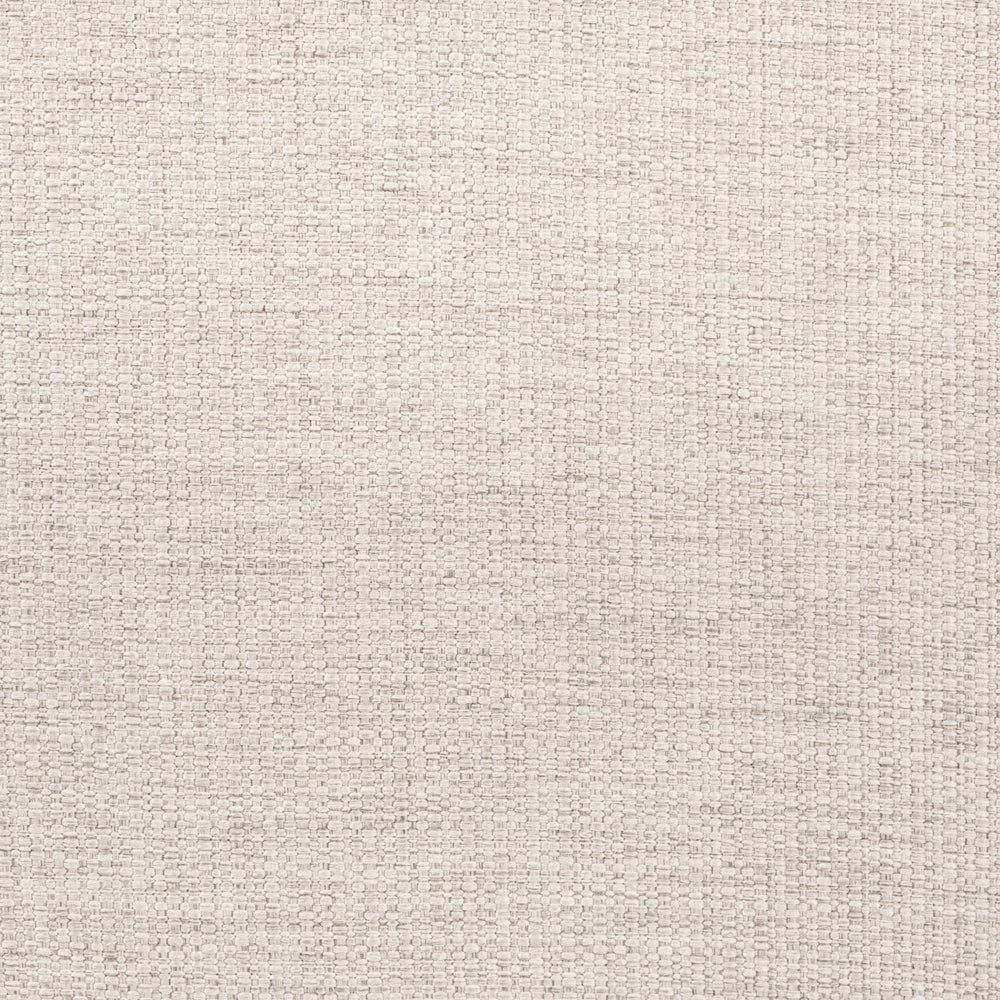 42" Cream And Wood Brown Linen Arm Chair - Homeroots