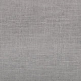 38" Gray And Wood Brown Linen Arm Chair - Homeroots