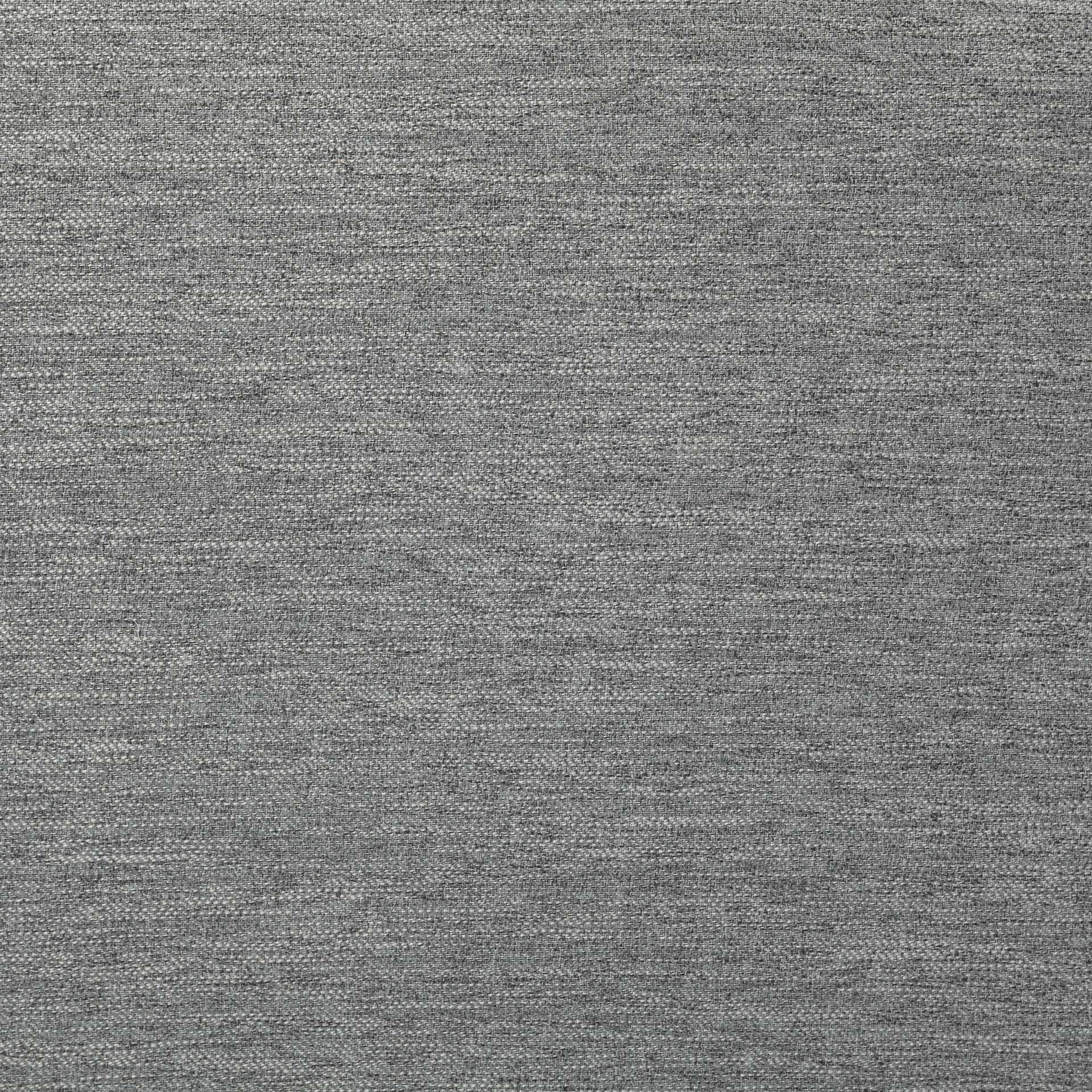 38" Gray And Wood Brown Linen Arm Chair - Homeroots