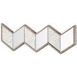 14" Natural Novelty Framed Accent Mirror - Homeroots