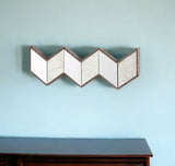 12" Natural Novelty Framed Accent Mirror - Homeroots - Flyclothing LLC