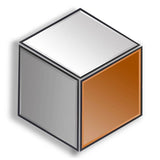 10" Gray Hexagon Metal Framed Mirror Set - Homeroots - Flyclothing LLC