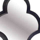 34" Black Novelty Framed Accent Mirror - Homeroots - Flyclothing LLC