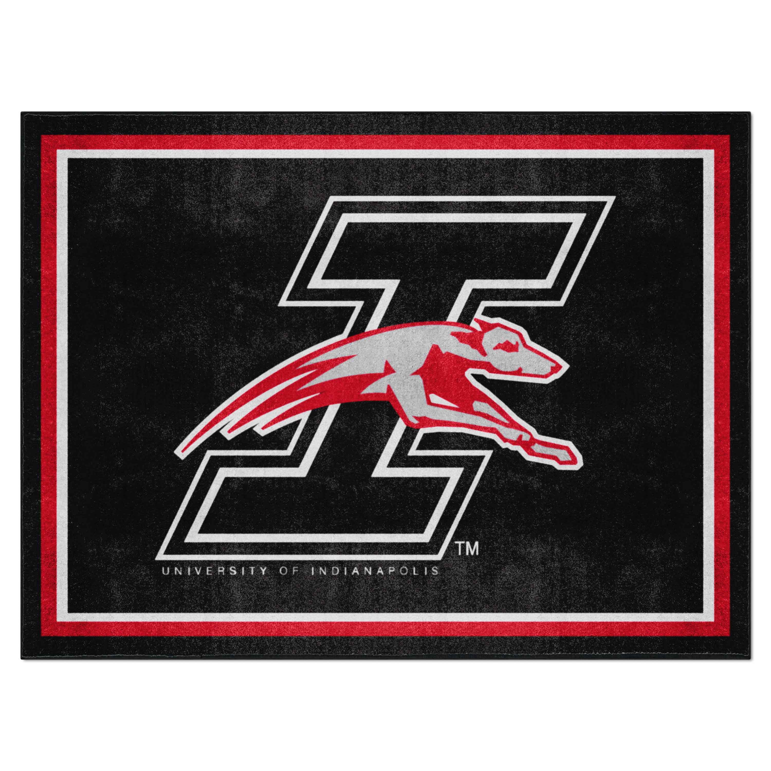 Indianapolis Greyhounds 8ft. x 10 ft. Plush Area Rug - Indianapolis