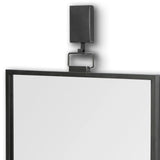 44" Gunmetal Metal Framed Accent Mirror - Homeroots - Flyclothing LLC