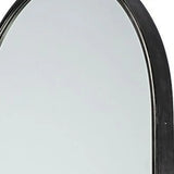 Black Arch Full Length Hanging Metal Mirror - Homeroots - Flyclothing LLC
