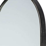 Black Arch Full Length Hanging Metal Mirror - Homeroots - Flyclothing LLC