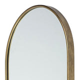 70" Gold Arch Metal Framed Accent Mirror - Homeroots - Flyclothing LLC