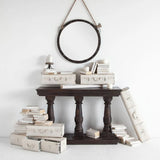 27" Round Metal Frame Wall Mirror - Homeroots - Flyclothing LLC