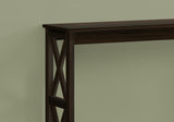 47" Espresso Console Table With Storage - Homeroots - Flyclothing LLC