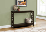 47" Espresso Console Table With Storage - Homeroots - Flyclothing LLC