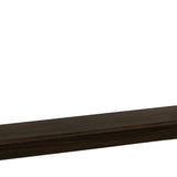 47" Espresso Console Table With Storage - Homeroots