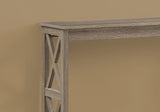 47" Taupe Console Table With Storage - Homeroots - Flyclothing LLC