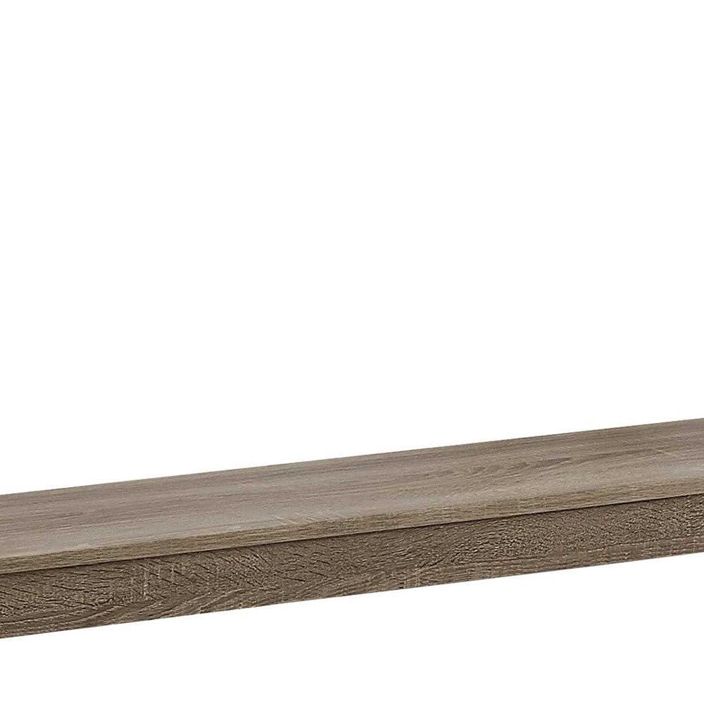 47" Taupe Console Table With Storage - Homeroots - Flyclothing LLC