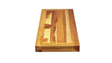 29" Natural Teak Wood Bath Tray And Seat - Homeroots - Flyclothing LLC