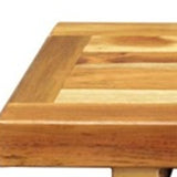 29" Natural Teak Wood Bath Tray And Seat - Homeroots - Flyclothing LLC