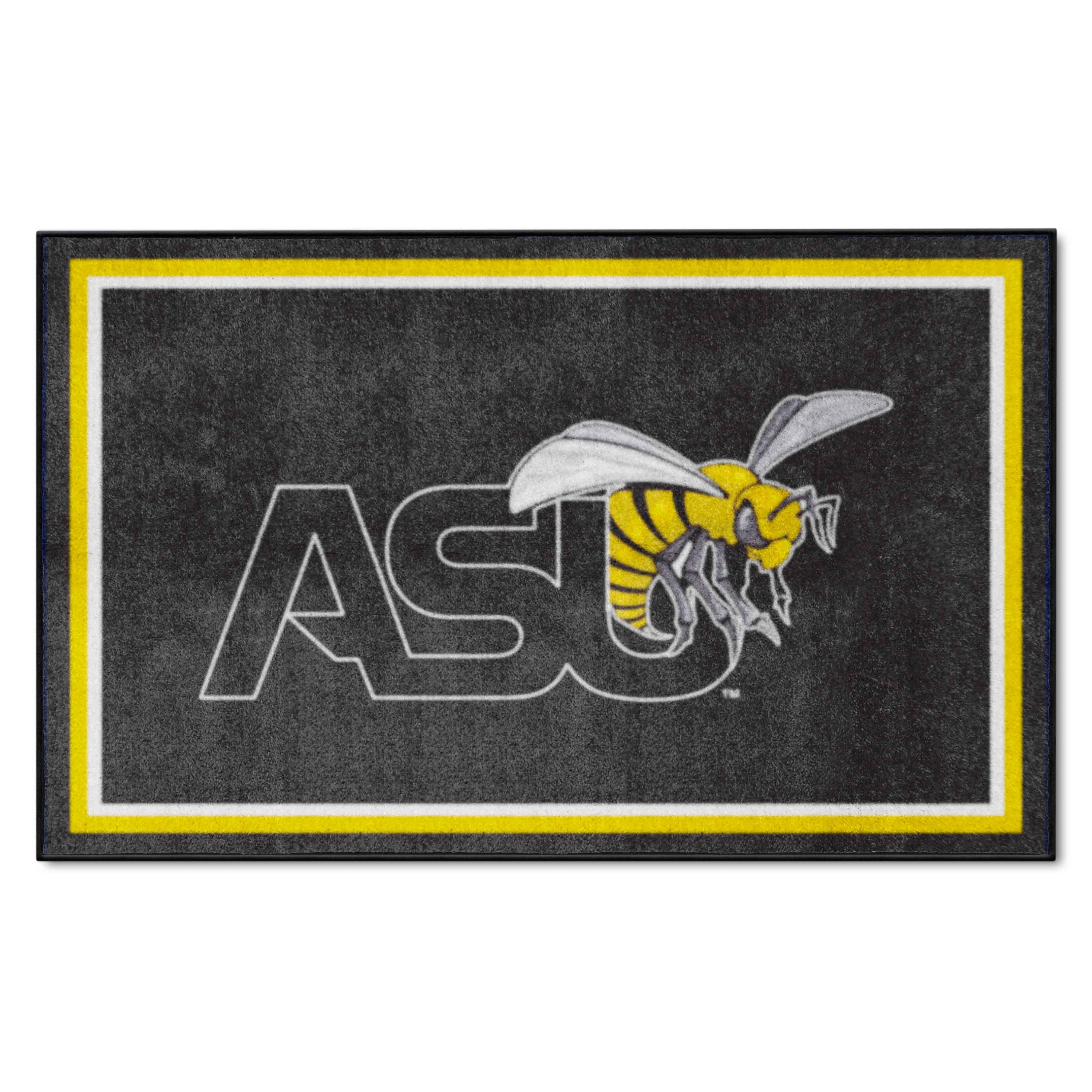 Alabama State Hornets 4ft. x 6ft. Plush Area Rug - Alabama State