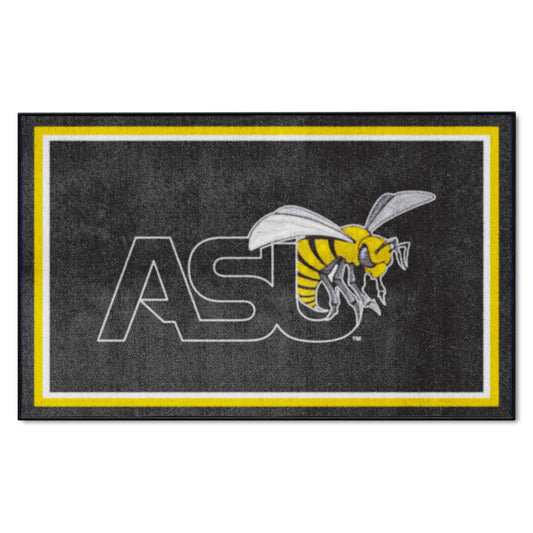Alabama State Hornets 4ft. x 6ft. Plush Area Rug - Alabama State