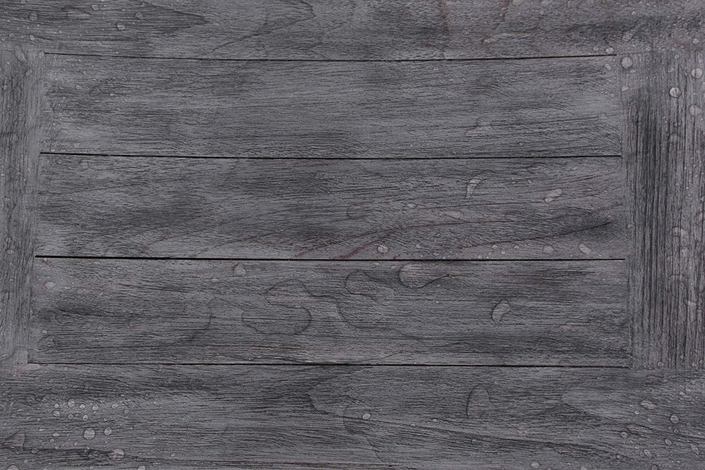 18" Gray Solid Wood Rectangular Shower Bench With Shelf - Homeroots