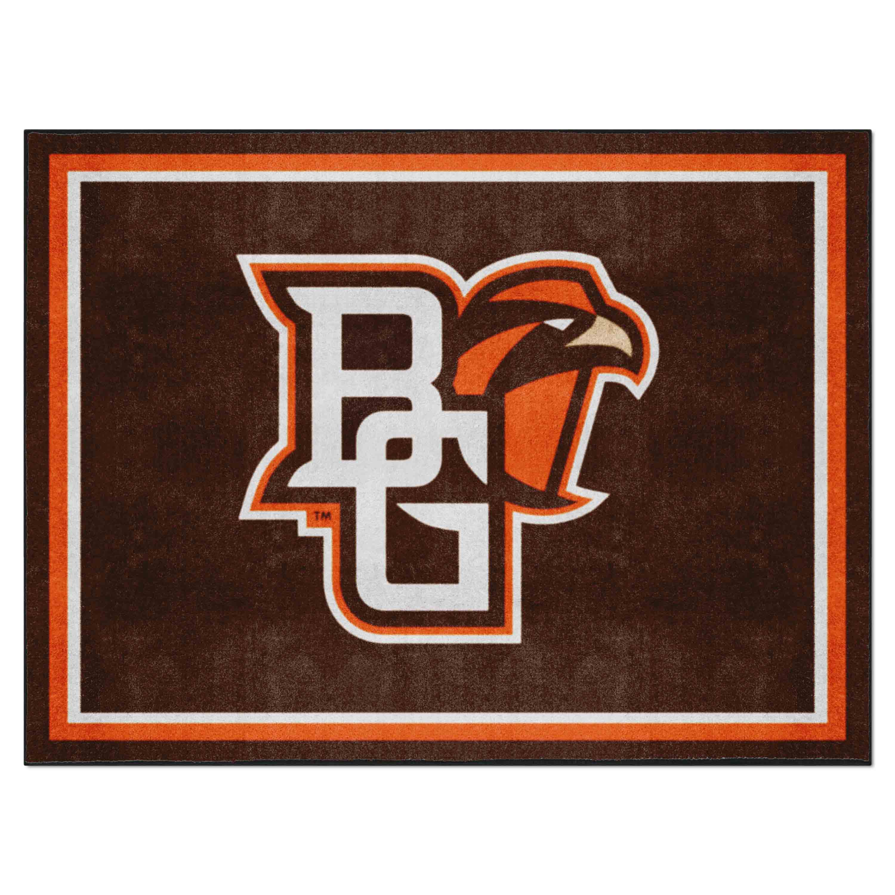 Bowling Green Falcons 8ft. x 10 ft. Plush Area Rug - Bowling Green