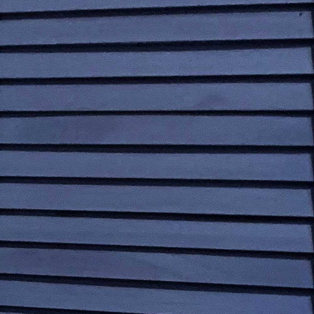 3 Panel Dark Blue Shutter Screen Room Divider - Homeroots - Flyclothing LLC