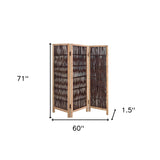 3 Panel Kirkwood Room Divider With Interconnecting Branches Design - Homeroots - Flyclothing LLC